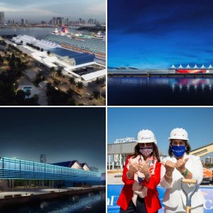 Carnival Cruise Line's - Terminal F Groundbreaking (Port Miami)