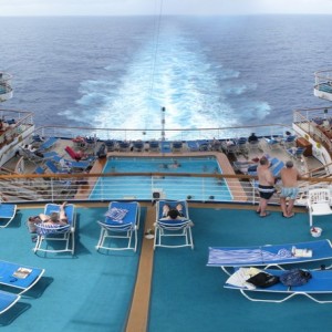 Aft view