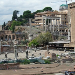 The Med cruise 2010 - Rome, Forum Romanum