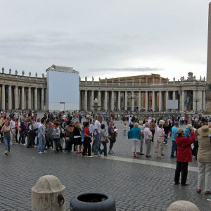 The Med cruise 2010 - Rome, Piazza San Pietro