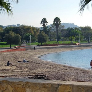 The Med cruise 2010 - Beach in Toulon