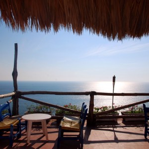 Carnival Spirit view of the Pacific from Acapulco