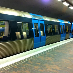 The subway in Stockholm