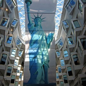 Statue of Liberty on Silja Symphony