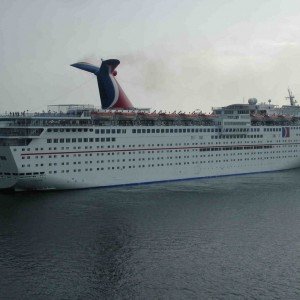 Carnival Sensation departing Port Canaveral