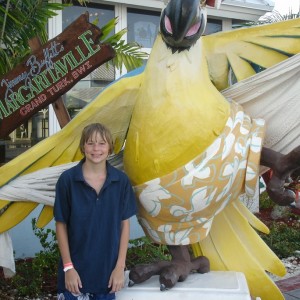 Ryan and Parrot