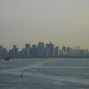 Approaching Lower Manhattan