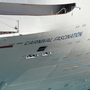 Carnival Fascination docked in Freeport