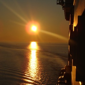 Sunrise over the Chesepeake Bay