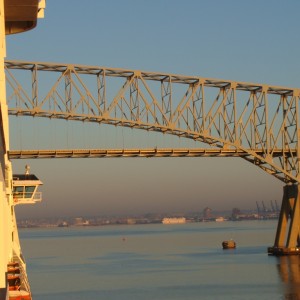 Approaching the Key Bridge