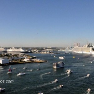 Oasis Of The Seas Arriving At Port Everglades