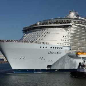 Oasis Of The Seas Aerial Photo