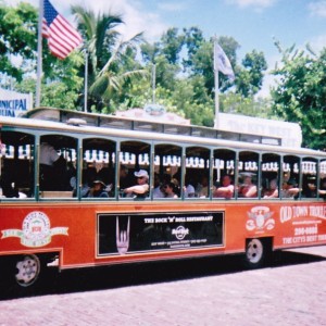 Key West Trolley Bus