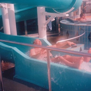 On the Waterslide