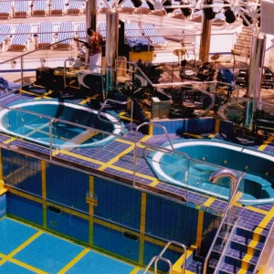 Continent Pool, Hot Tubs, & Stage