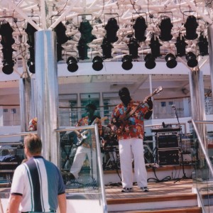 Calypso Band by the Pool