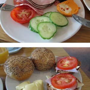 Breakfast onboard Silja Symphony