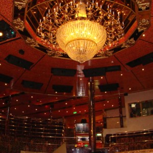 Amber Palace Show Lounge Chandelier