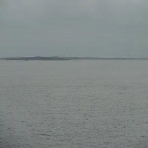 Approaching Half Moon Cay