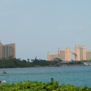 Looking towards the Atlantis