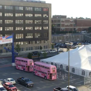 Pierside Shopping Tent