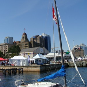 Looking Back towards the Maritime Museum