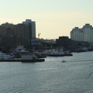 Sailing from Halifax - View of Waterfront