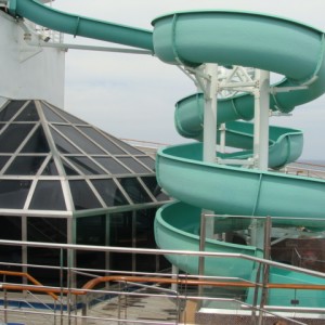 Waterslide & Atrium Skylight