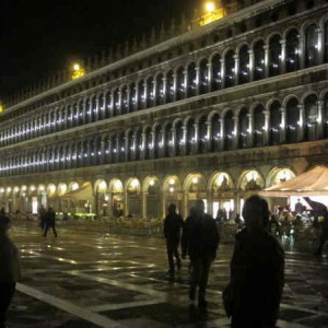 Venice at night