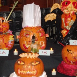 Pumpkin carving comp.