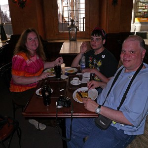 Lisa (Lurline63), Marty and Neil in Stockholm