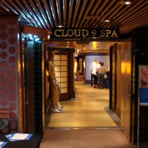 Cloud 9 Spa Entrance