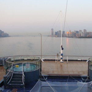 Sailing up the Hudson