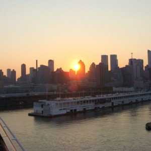 Sunrise over the Piers