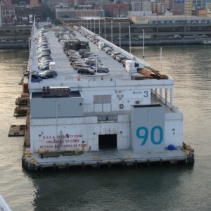 Pulling into Pier 90