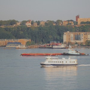 River traffic