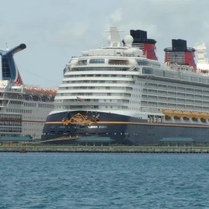 Disney Dream & Fascination docked in Nassau