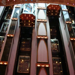 Atrium elevators