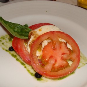 Tomatoes and Mozerella