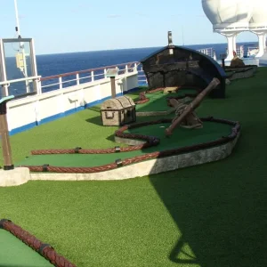 Mini Golf - Deck 14 starboard side