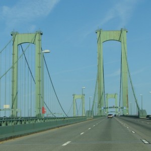 Crossing the Delaware Memorial Bridge