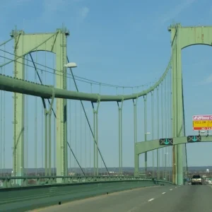 Crossing the Delaware Memorial Bridge