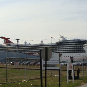 Carnival Pride docked in Baltimore