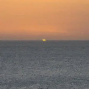 082 Just before green flash