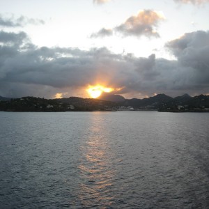 088 Sunrise at St Lucia