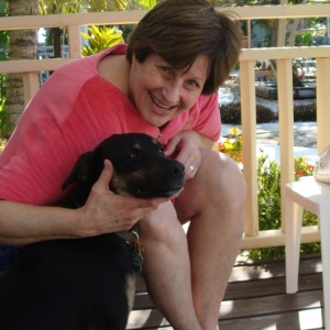 Patti and Momma dog