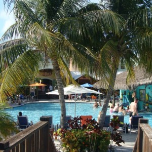 Margaritaville pool bar view