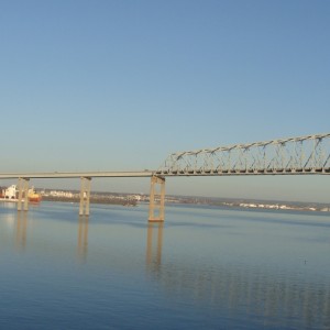 Approaching the Key Bridge