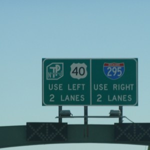 Crossing the Delaware Memorial Bridge