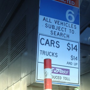 Lincoln Tunnel toll